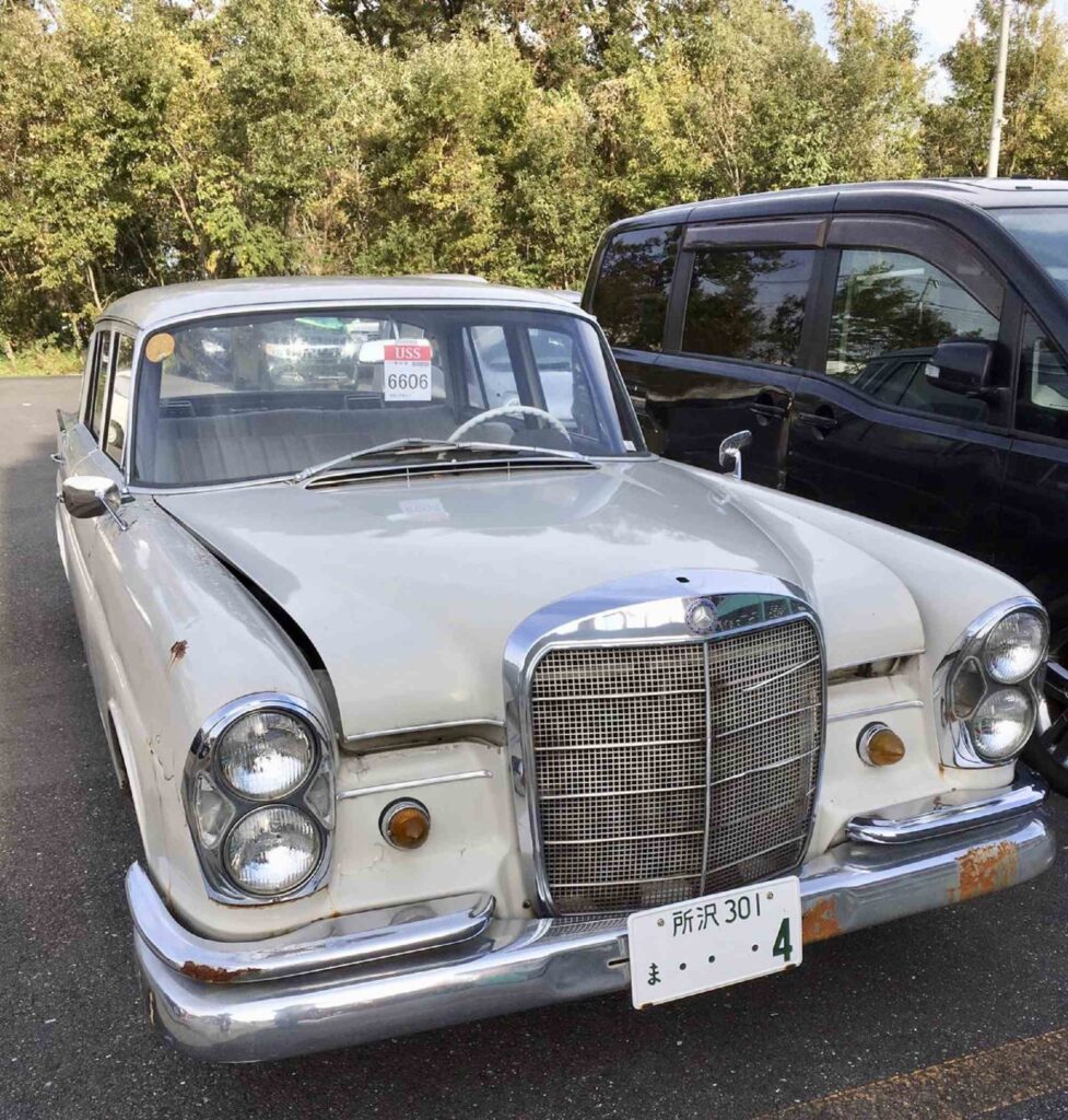 1966 Mercedes 230S ex Rotterdam € 9.230.-  US$ 8.990.-